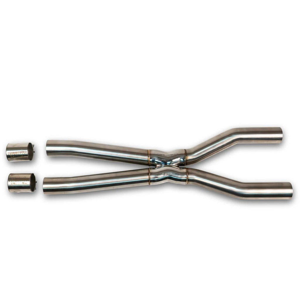 FABSPEED Ferrari Purosangue Mid-Pipe High Performance X-Pipe