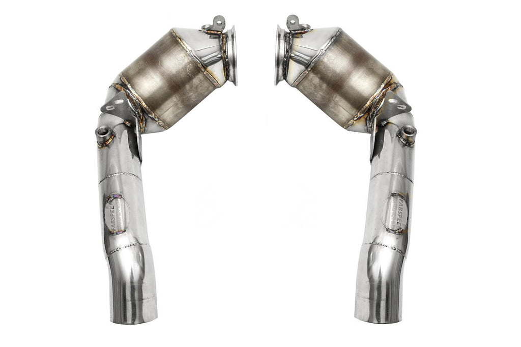 FABSPEED BMW M6 F12 / F13 Primary Sport Cat Downpipes (2012+)
