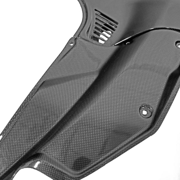 FABSPEED Carbon Fiber Front Trunk Cargo Area Trim - Ferrari 488 GTB/Spider