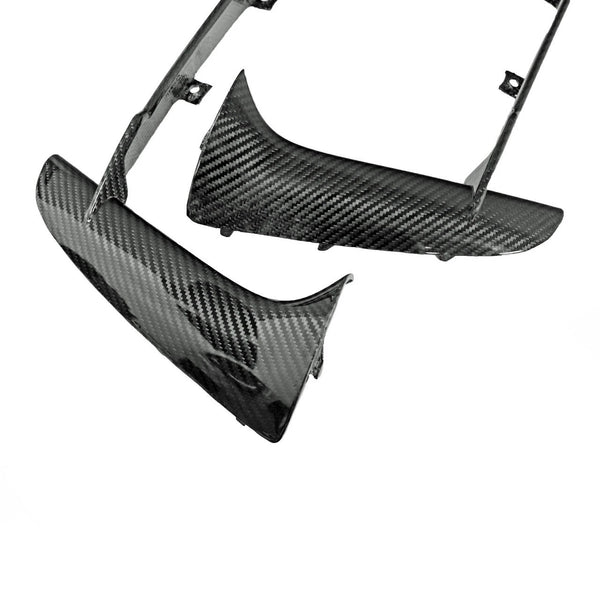 FABSPEED Carbon Fiber Front Grill Trim - C8 Corvette