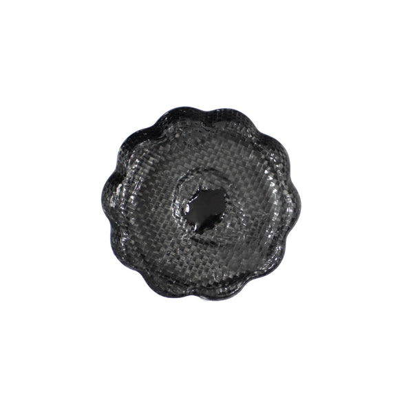 FABSPEED Carbon Fiber Oil Cap Cover With Cavallino - Ferrari F8 Tributo/Spider