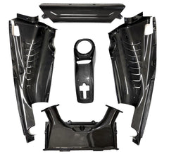 FABSPEED Carbon Fiber 5 Piece Engine Bay Set - Ferrari 488 GTB Coupe