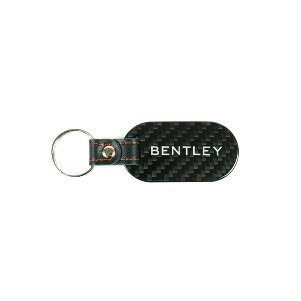 FABSPEED Bentley Crest & Script Carbon Fiber Keyring