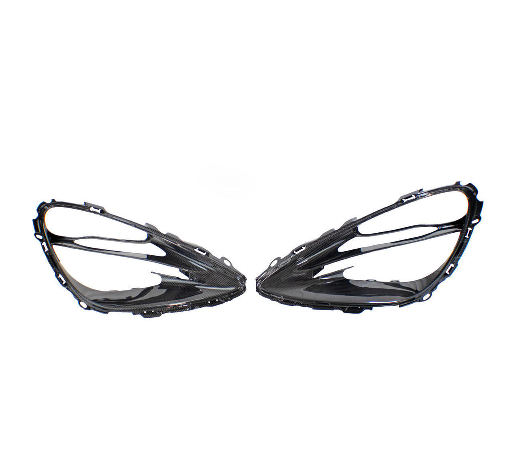 FABSPEED Carbon Fiber Right and Left Headlight Trim - McLaren 720S