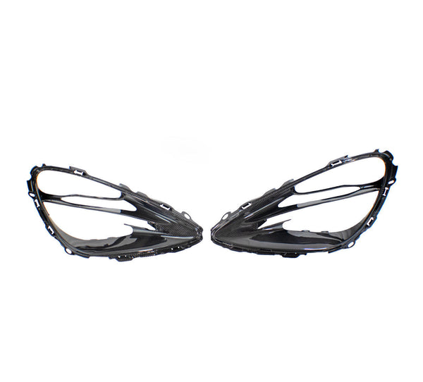 FABSPEED Carbon Fiber Right and Left Headlight Trim - McLaren 720S