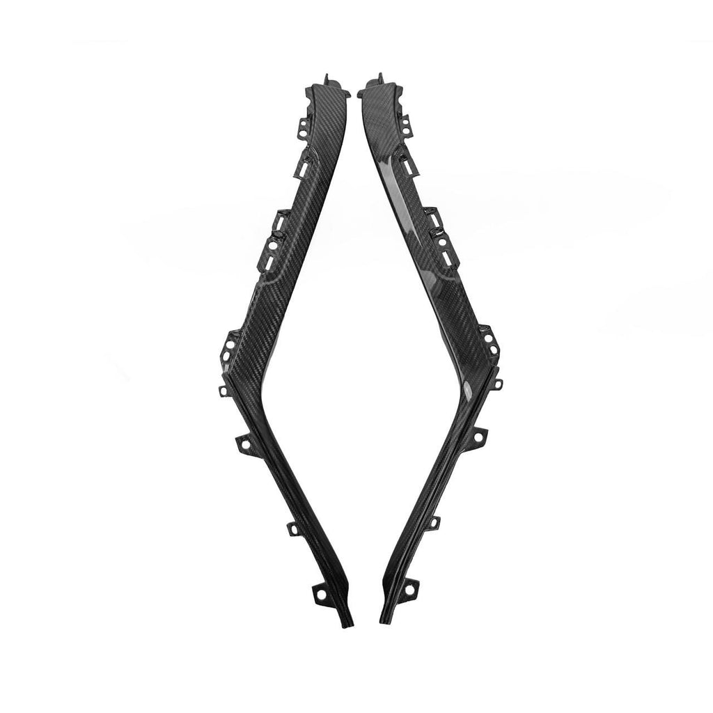 FABSPEED Carbon Fiber Center Console Side Trim - Lamborghini Huracan