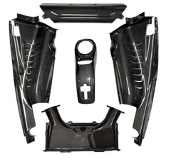 FABSPEED Carbon Fiber 5 Piece Engine Bay Set - Ferrari F8 Tributo (Coupe)