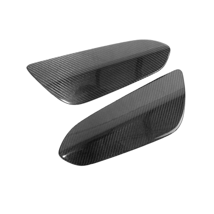 FABSPEED Carbon Fiber GT3 RS Rear Spoiler End Caps - Porsche