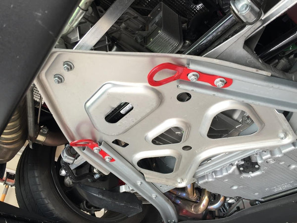 FABSPEED Porsche 981 Boxster/Cayman Rear Tie Downs (2013-2016)