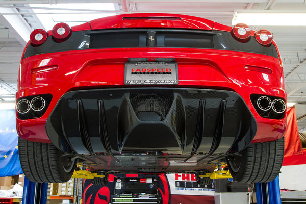 FABSPEED Ferrari F430 Carbon Fiber Rear Diffuser