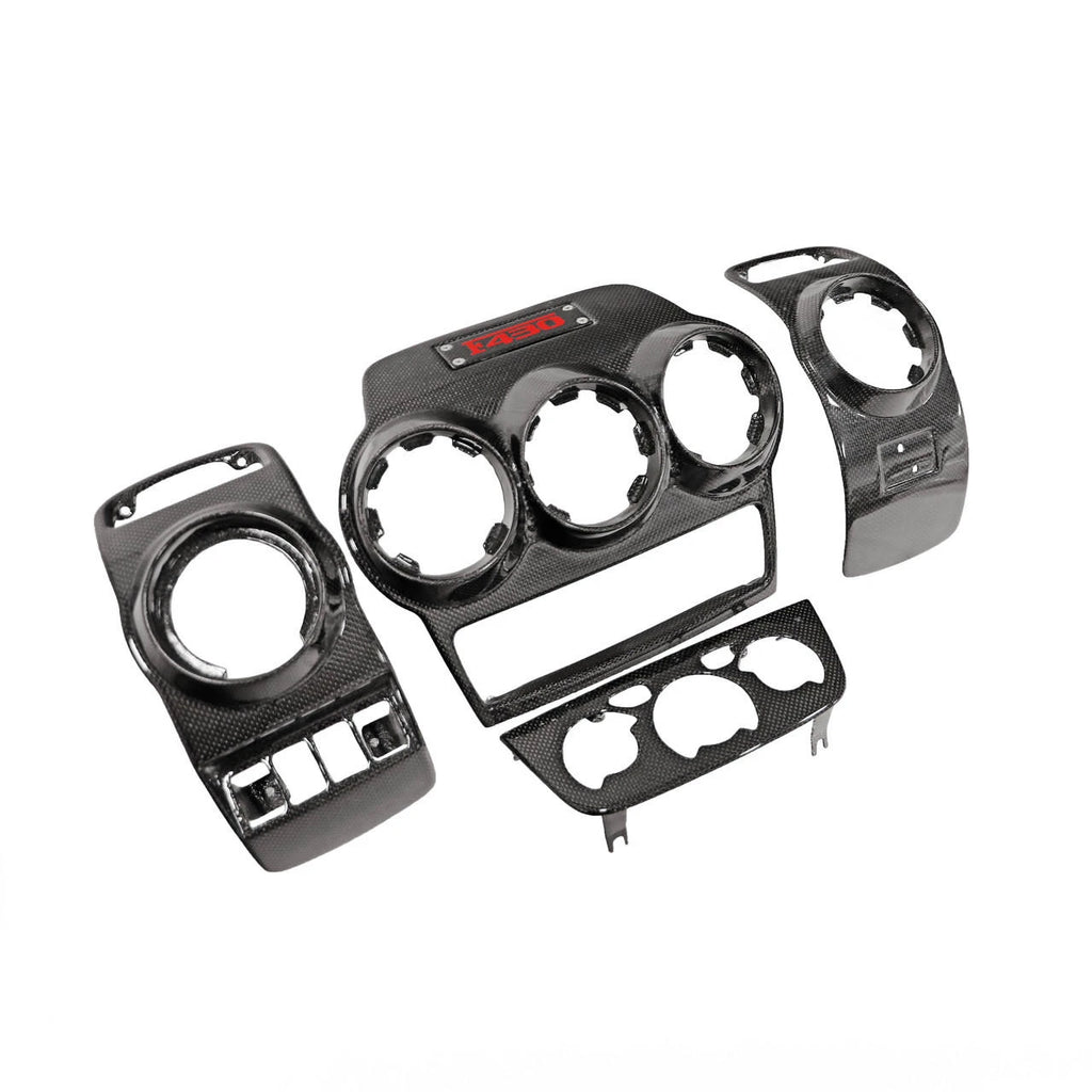 FABSPEED Carbon Fiber Inner Dash Vent Trim Set - Ferrari F430