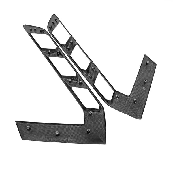 FABSPEED Carbon Fiber Rear Hatch Louvers - C8 Corvette