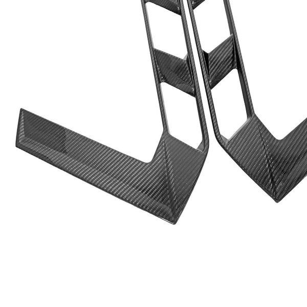 FABSPEED Carbon Fiber Rear Hatch Louvers - C8 Corvette