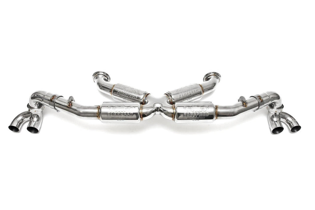 FABSPEED Audi R8 V10 Supersport X-Pipe Exhaust System (2009-2015)