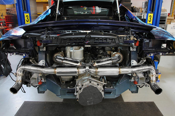 FABSPEED Audi R8 V10 Supersport X-Pipe Exhaust System (2009-2015)