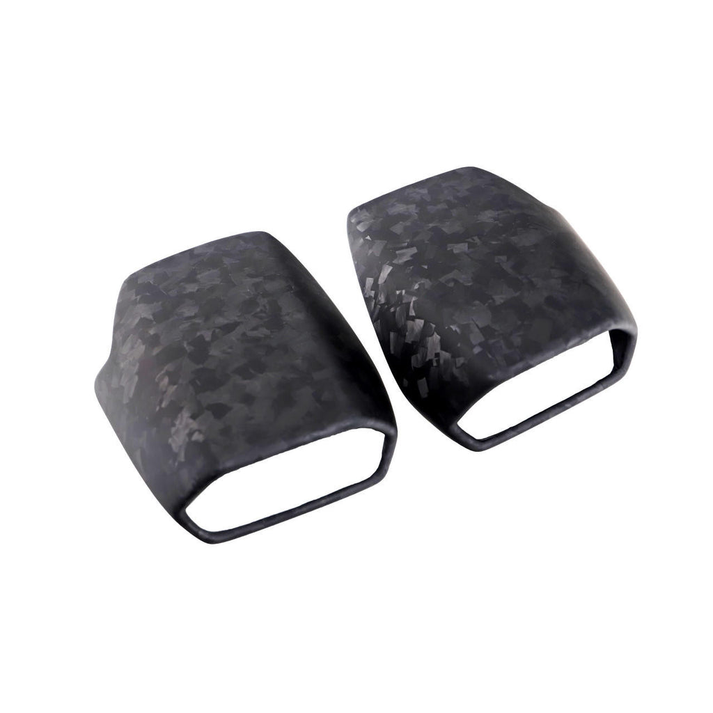 FABSPEED Carbon Fiber Matte Forged Dash Vent Covers - Lamborghini Huracan