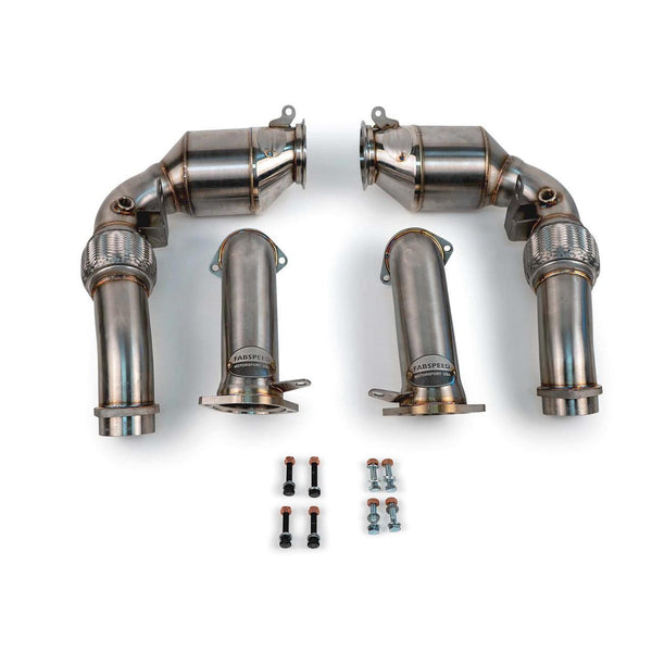 FABSPEED BMW M5 G90/99 Primary Sport Catalytic Converter Downpipes (2024+)