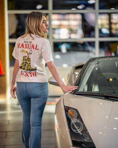 FABSPEED Motorsport T-Shirt - Give Me Manual or Give Me Death!