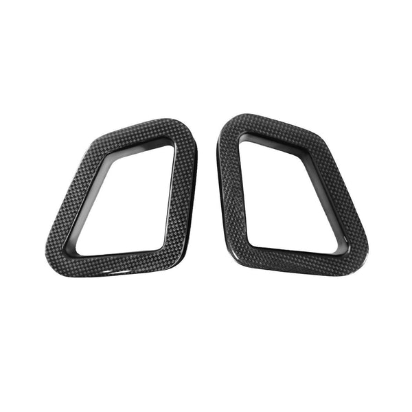 FABSPEED Carbon Fiber Challenge Stradale Seat Belt Harness Guides - Ferrari 360
