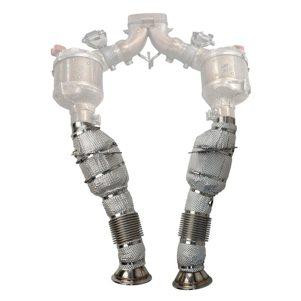 FABSPEED Ferrari 296 GTS / GTB  and SPIDER HJS German Sport Catalytic Converters (2023+)