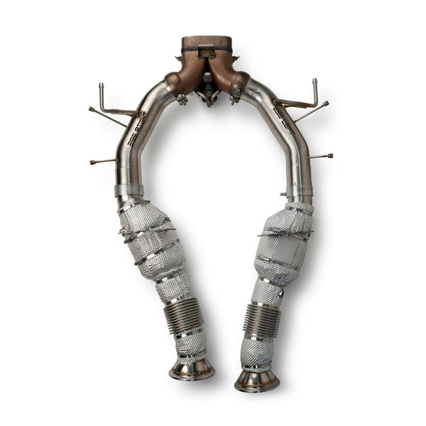 FABSPEED Ferrari 296 GTS / GTB  and SPIDER HJS German Sport Catalytic Converters (2023+)