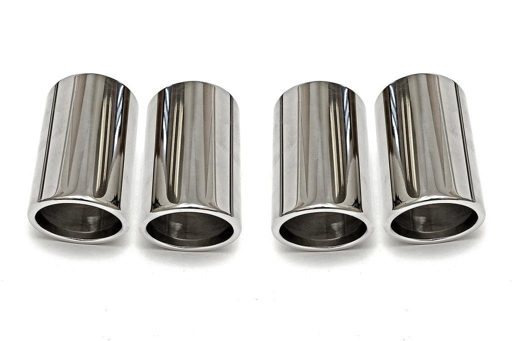 FABSPEED Ferrari F430 Polished Slip-On Tip Covers (2005-2009)