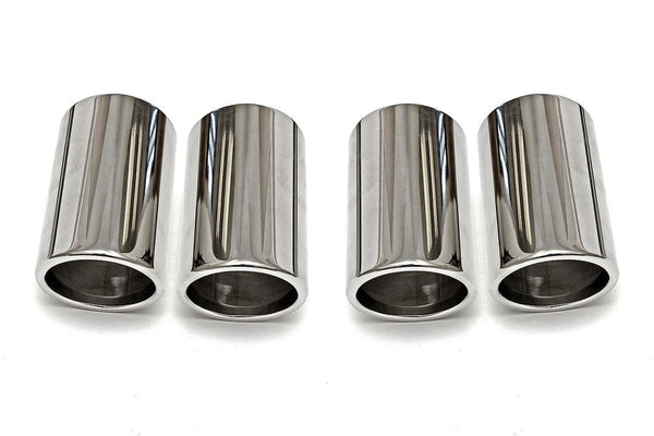 FABSPEED Ferrari F430 Polished Slip-On Tip Covers (2005-2009)