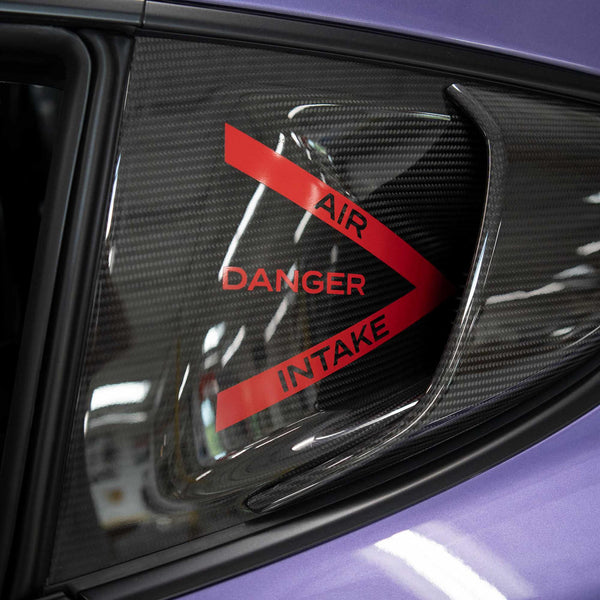 FABSPEED Porsche 718 GT4 RS Intake Decals
