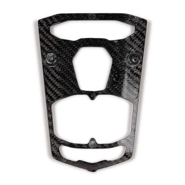 FABSPEED Carbon Fiber Small Center Console Start Plate - Lamborghini Aventador