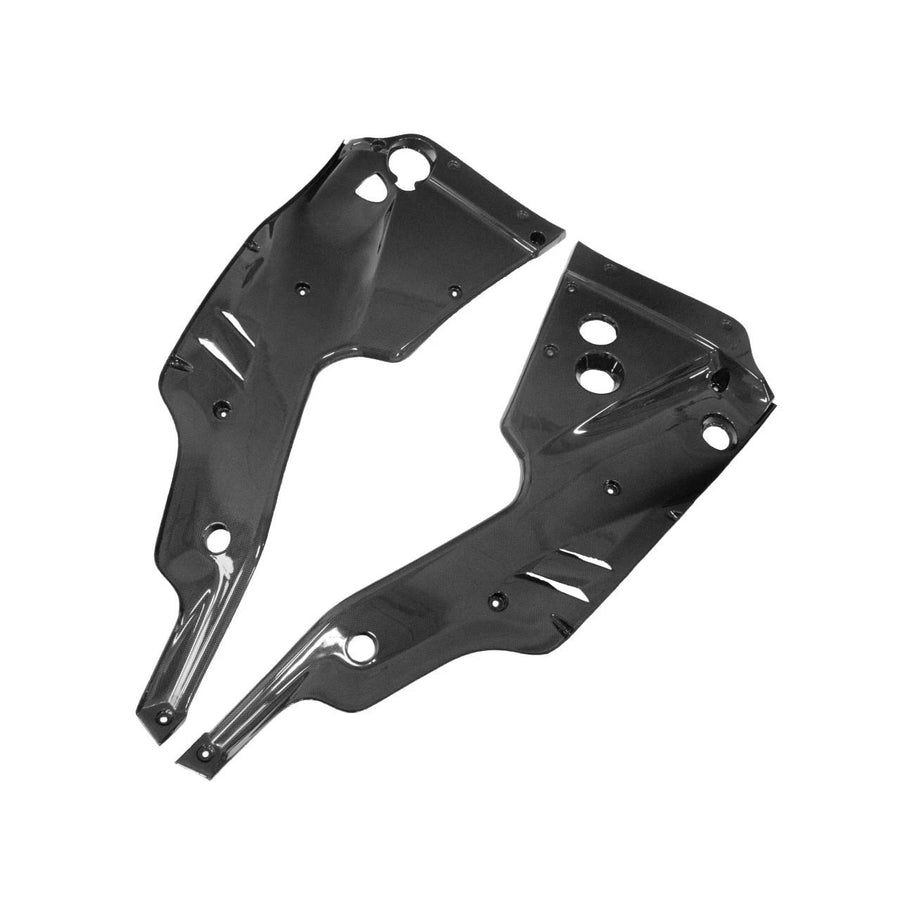 FABSPEED Carbon Fiber Right and Left Engine Cover Panels - Ferrari F12 Berlinetta
