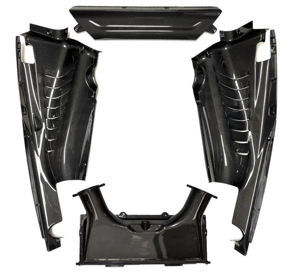 FABSPEED Carbon Fiber 4 Piece Engine Bay Set - Ferrari  488 GTB Coupe