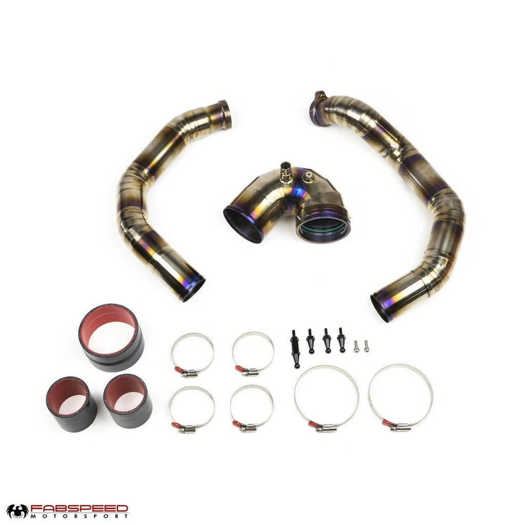 FABSPEED BMW M3/M4 (F80/F82/F83) Charge Pipes (2014-2020)