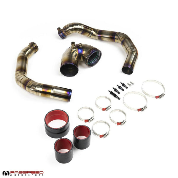 FABSPEED BMW M3/M4 (F80/F82/F83) Charge Pipes (2014-2020)