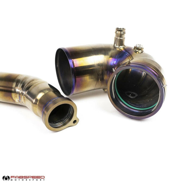 FABSPEED BMW M3/M4 (F80/F82/F83) Charge Pipes (2014-2020)