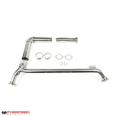 FABSPEED Porsche 718 Boxster / Cayman Competition Cat-Bypass Downpipe (2017+)