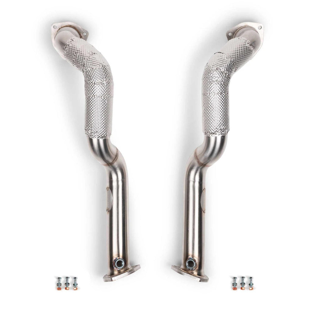 FABSPEED Porsche 718 GT4 RS / Spyder RS Over Axle Link Pipes (2022+)