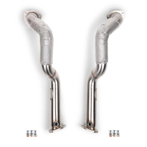 FABSPEED Porsche 718 GT4 RS / Spyder RS Over Axle Link Pipes (2022+)