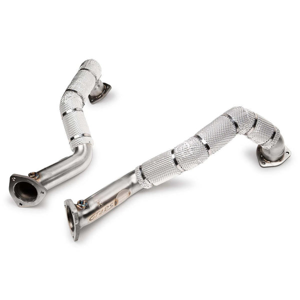 FABSPEED Porsche 718 GT4 RS / Spyder RS Over Axle Link Pipes (2022+)