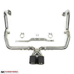 FABSPEED Porsche 718 Boxster / Cayman Maxflo Cat-Back Exhaust System (2017+)
