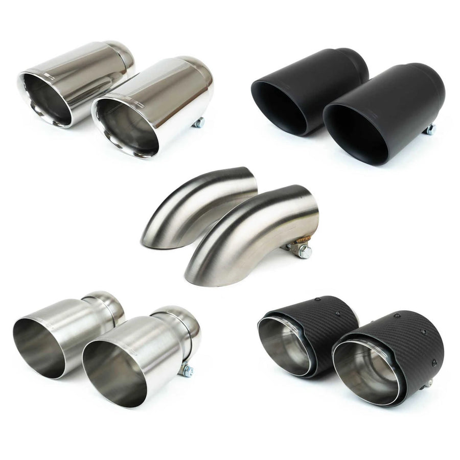 FABSPEED Porsche 718 GT4 / GTS / Spyder / GT4 RS Deluxe Exhaust Tips (2020+)