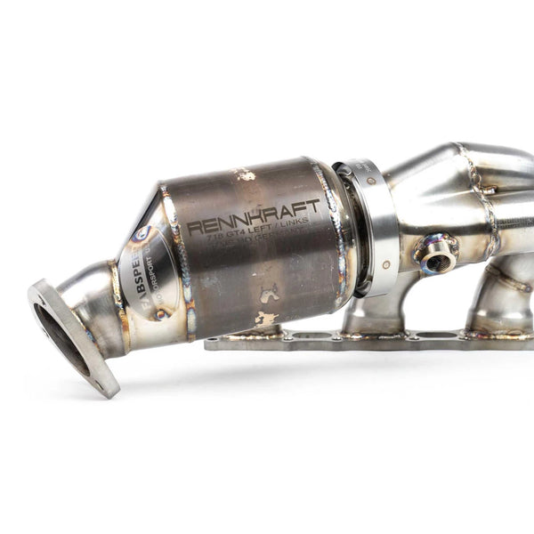 FABSPEED Porsche 718 GT4 GTS Spyder RENNKRAFT modular headers - view 5