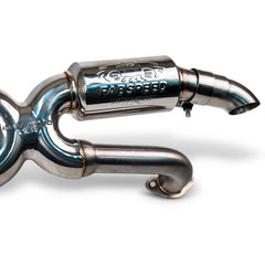 FABSPEED Porsche 911 Maxflo X-Pipe Exhaust for SSI-Style Headers (1965–1989)