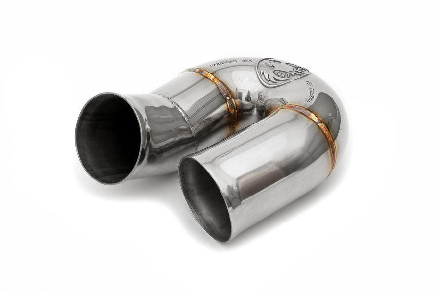 FABSPEED Porsche 964 Carrera Secondary Muffler Bypass Pipe