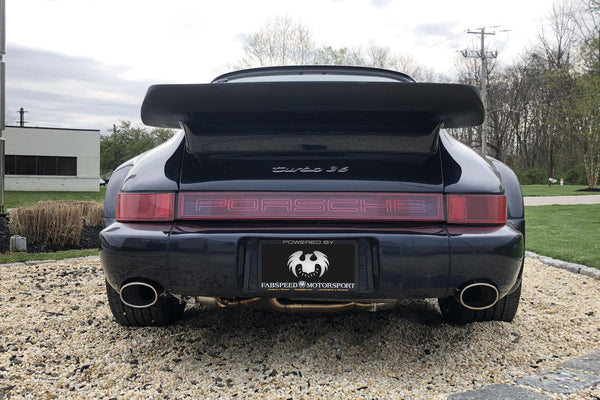 FABSPEED Porsche 964 Turbo Deluxe Oval-Style Exhaust Tips