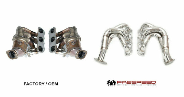 FABSPEED Porsche 981 Long Tube Race Headers 2