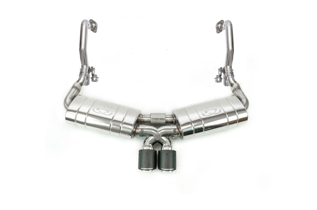 FABSPEED Porsche 981 TrackTec Valved Bypass Exhaust System