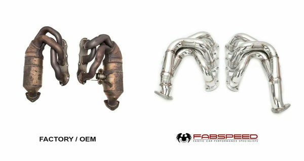 FABSPEED Porsche 987.2 Long Tube Race Headers 2