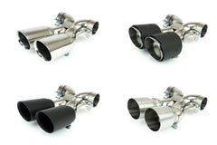 FABSPEED Porsche 987.2 Boxster / Cayman Maxflo True X-Pipe with Dual Tips (2009-2012)