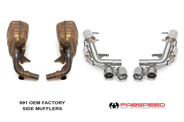 FABSPEED Porsche 911 Carrera 991 exhaust component