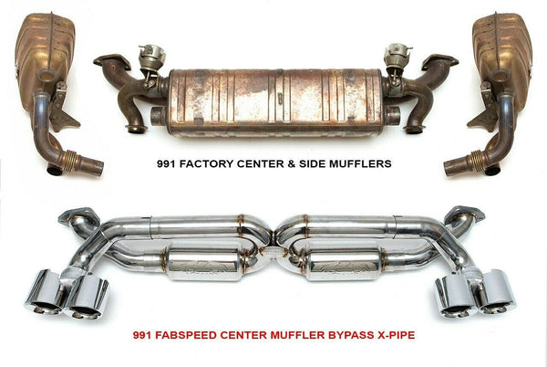 FABSPEED Porsche 911 Carrera 991 exhaust component